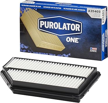 Purolator A35403 PurolatorONE Advanced Engine Air Filter Compatible With Select Acura and Honda