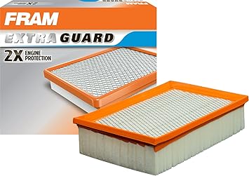 FRAM Extra Guard Engine Air Filter Replacement, Easy Install w/Advanced Engine Protection and Optimal Performance, CA11501 for Select Buick and Chevrolet Vehicles