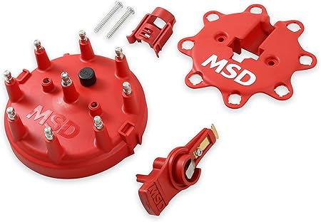 MSD 8482 Distributor Cap and Rotor Kit, Ford V8 TFI, '85-'95