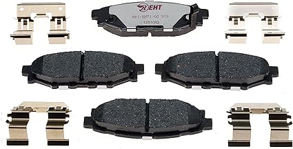 Raybestos Premium Raybestos Element3 EHT™ Replacement Rear Brake Pad Set for Select Subaru FR-S/BRZ/Crosstrek/Forester/Impreza/Legacy/Outback/WRX/XV Crosstrek Model Years (EHT1114H)