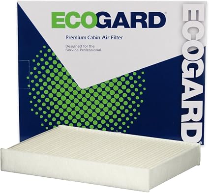 ECOGARD XC10434 Premium Cabin Air Filter Fits Nissan Rogue 2014-2020, Rogue Sport 2017-2019