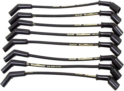 Taylor Cable 51046 Plug Wire Set, 1 Pack, Black