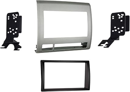 Metra 95-8214TG Double DIN Dash Kit for Toyota Tacoma 2005-2011 Vehicle (Gray)