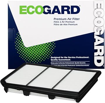 ECOGARD XA10599 Premium Engine Air Filter Fits Nissan Titan 5.6L 2017-2021, Titan XD 5.6L 2017-2019