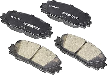 BOSCH BC1184A QuietCast Premium Ceramic Disc Brake Pad Set - Compatible With Select Lexus CT200h; Toyota Prius, Prius Plug-In, Prius Prime; FRONT