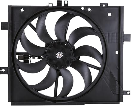 TYC 622770 Compatible with NISSAN Versa Replacement Cooling Fan Assembly , Black