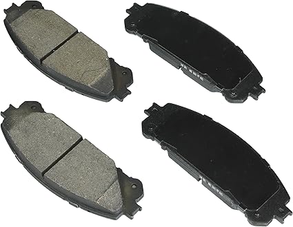 BOSCH BE1324H Blue Ceramic Disc Brake Pad Set With Hardware - Compatible With Select Lexus NX200t, NX300h, RX350, RX450h; Toyota Highlander, Sienna; FRONT