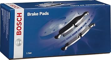 BOSCH BE2076H Blue Ceramic Disc Brake Pad Set With Hardware - Compatible With Select Lexus ES300h, ES350, UX200, UX250h; Toyota Avalon, Camry, RAV4; FRONT