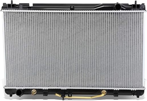 DNA Motoring OEM-RA-2435 Aluminum Radiator Compatible with 02-03 ES300/02-08 Solara V6 AT,28-11/16