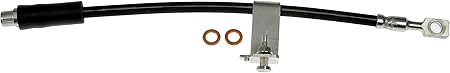 Dorman H620474 Front Driver Side Brake Hydraulic Hose Compatible with Select Chevrolet/Pontiac/Saturn Models