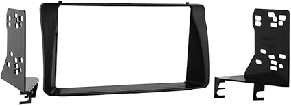 Metra 95-8204 Double DIN Installation Kit for 2003-up Toyota Corolla Vehicles, black