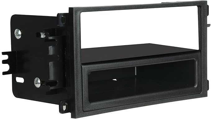 Scosche GMT2049AB Double DIN or Single DIN with Pocket Radio Install Dash Kit Compatible with Select 1994-12 GM Vehicles - Non Factory Nav Models Only - See Fit Guide in Images to Verify Your Vehicle