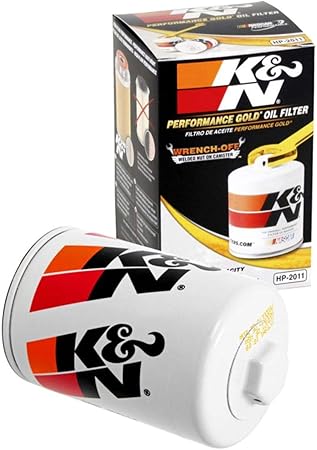 K&N Premium Oil Filter: Protects your Engine: Compatible with Select BUICK/CADILLAC/CHEVROLET/FORD Vehicle Models (See Product Description for Full List of Compatible Vehicles), HP-2011