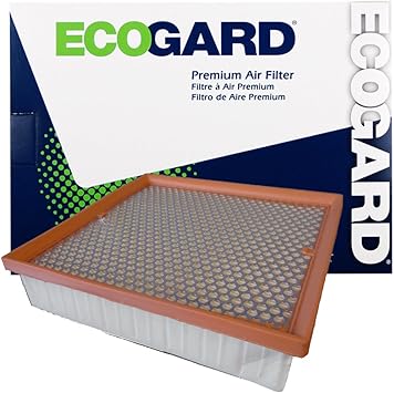 ECOGARD XA10236 Premium Engine Air Filter Fits Jeep Grand Cherokee 3.0L DIESEL 2014-2019