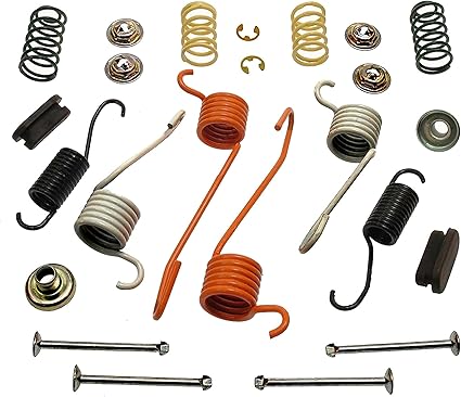 ACDelco Professional 18K553 Rear Drum Brake Spring Kit with Springs, Pins, Retainers, Washers, and Caps