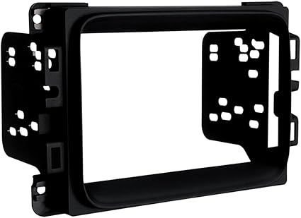 Metra 95-6518B Double Din Installation Kit for 2013-Up Ram 1500/2500/3500,Matte black