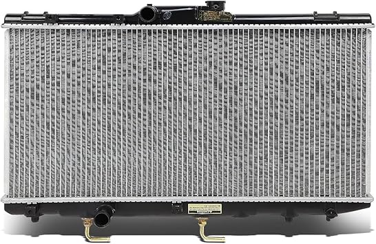 DNA Motoring OEM-RA-1409 OE Style Direct Fit Aluminum Core Radiator Compatible with 93-97 Geo Prizm/corolla, 27-1/16