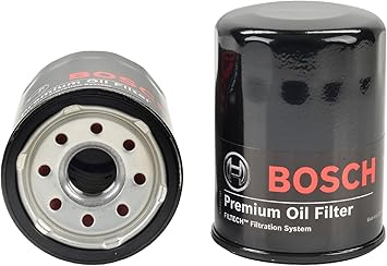 BOSCH 3323 Premium Oil Filter With FILTECH Filtration Technology - Compatible With Select Acura MDX, RDX, RSX, TL; Chrysler; Dodge; Ford; Honda Accord, Civic, CR-V, Pilot; Infiniti; Nissan + More