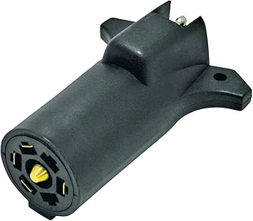 Reese Towpower 85212 7-Way to 5-Way Adapter - Black