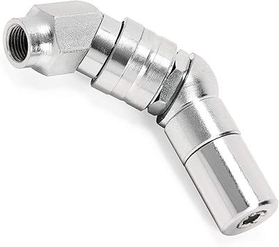 Powerbuilt 648759 Swivel Coupler with 360 Degree Rotation, Silver