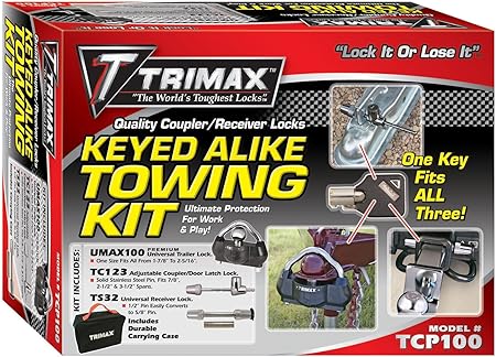 Trimax TCP100 Keyed Alike Combo Pack