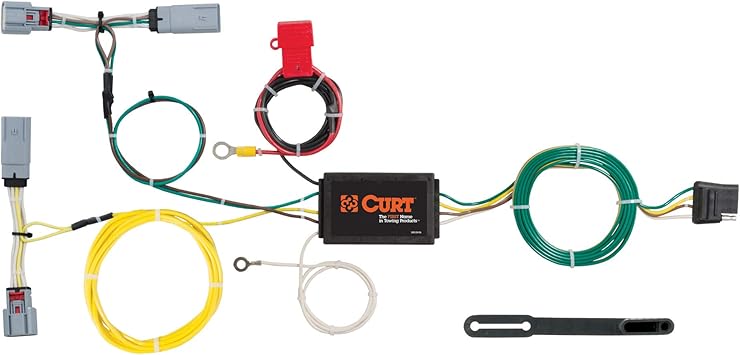 Curt Manufacturing 56235 Vehicle-Side Custom 4-Pin Trailer Wiring Harness,Fits Select Chrysler 300