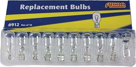 Arcon 15755 Replacement Bulb #912, (Box of 10)