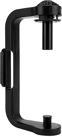 Camco Paper Towel Holder | Ideal for Compact Areas | Features Mountable Design and Adjustable Side Knob | Black (57115)