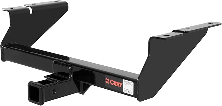 CURT 31012 2-Inch Front Receiver Hitch, Select Cadillac, Chevrolet, GMC Trucks, SUVs, Black