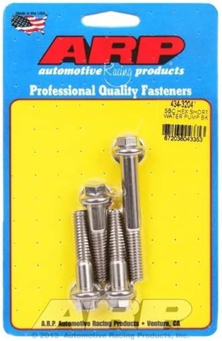 ARP (434-3204) Water Pump Bolt Kit