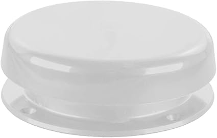 JR Products 02-29125 Mushroom Style Plumbing Vent (White),1 Pack