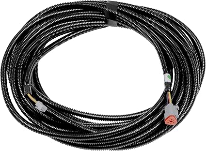 Lippert Hall Effects RV Level System Brain-to-Remote Sensor Harness, 35' Long Wiring Connection Cable, 3-Point Deutsch DT06 Connector, Fits 4- or 6-Point Control Board - 243688