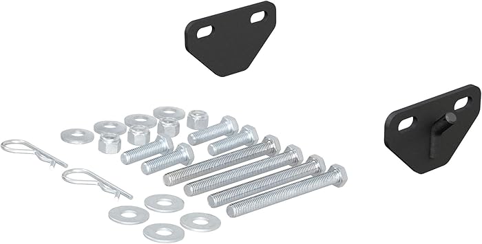 CURT 17005 Weight Distribution Hitch Bolt-On Hookup Brackets