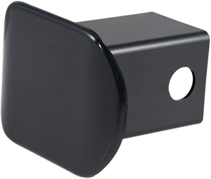 CURT 22181 Black Plastic Trailer Hitch Cover, Fits 2-Inch Receiver