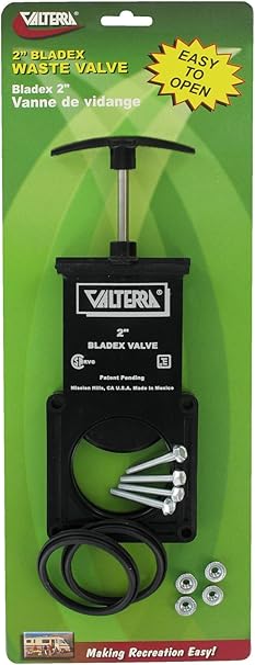 Valterra T1002VP Bladex Waste Valve with Plastic Handle - 2