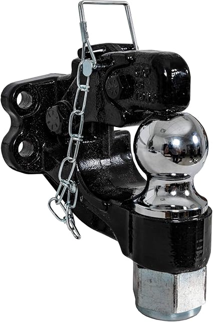 Buyers Products 15 Ton Combination Hitch - 2-5/16 Inch Ball (BH152516), Black