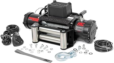 Rough Country 9,500LB PRO Series Electric Winch | Steel Cable - PRO9500