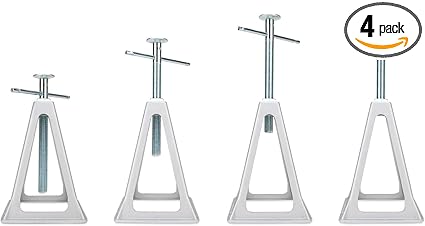 Camco Aluminum Stack Jacks — Stabilize & Position Your RV, Trailer Or Camper —Supports Up to 6,000 lb — Extends 11