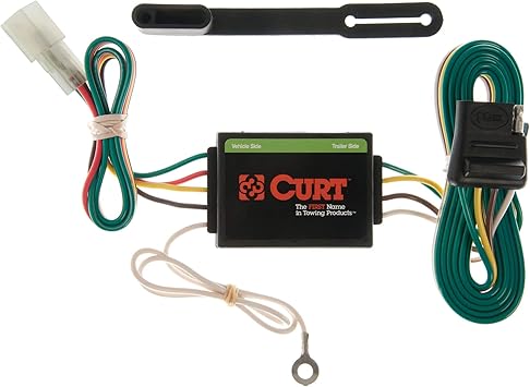 Curt Manufacturing 55372 Vehicle-Side Custom 4-Pin Trailer Wiring Harness,Fits Select Chevrolet Tracker,Suzuki Grand Vitara,XL-7,Sidekick