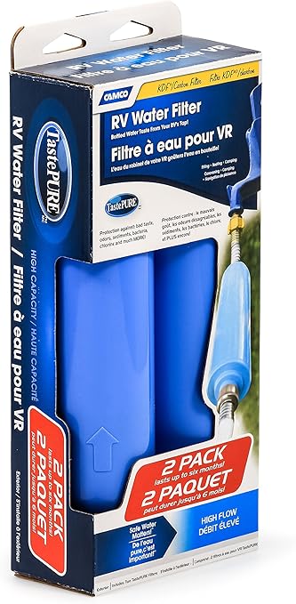 Camco 40044 TastePure Water Filter, (Pack of 2)