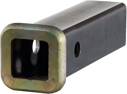 CURT 49506 1-1/4-Inch x 6-Inch Weld-On Raw Steel Trailer Hitch Receiver Tube