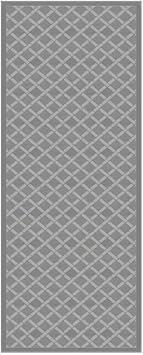 Lippert Reversible All-Weather RV Patio Mat Grey 8' x 20'