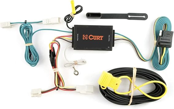 Curt Manufacturing 56079 Vehicle-Side Custom 4-Pin Trailer Wiring Harness,Fits Select Toyota Camry (Except SE),Avalon,Venza