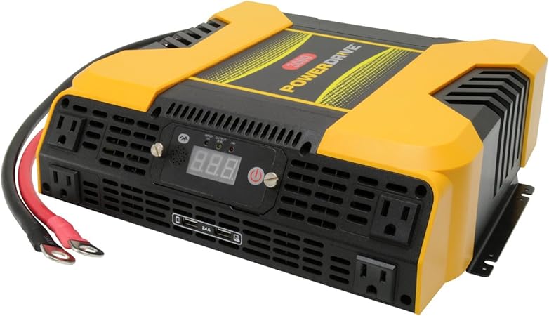 PowerDrive PD3000 3000 Watt Power Inverter Features Bluetooth(R) Wireless Technology