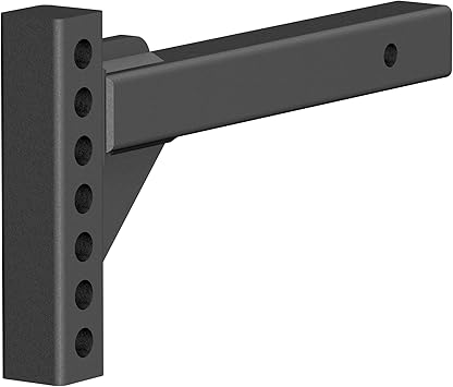 CURT 17103 Replacement Weight Distribution Hitch Shank, 2-Inch Receiver, 2-In Drop, 6-Inch Rise , Black