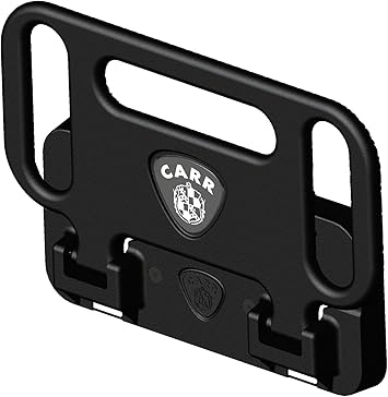 Carr's 194011 HD Mega Hitch Step 2 and 2 1/2 Inch Receivers (No Light) - Black Powder Coat