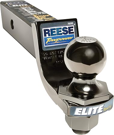 Reese 7039200 Class III Interlock Ball And Ball Mount Combination , black