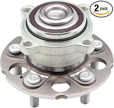 SCITOO Wheel Hub Wheel Bearing Assembly Rear 512344 fit for Honda for Accord CROSSTOUR 2010-2011 for Honda CR-V 2007-2011 for Honda CROSSTOUR 2012-2015 5 Lugs Wheel Hub Bearings without ABS 2pcs