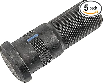 Dorman 610-0130.5 1 1/8 in.- 16 Serrated Stud- 1.247 in. Knurl, 3.75 in. Length, 5 Pack Universal Fit