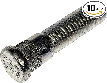 Dorman 610-625 Front Wheel Lug Stud Compatible with Select Ford Models, 10 Pack